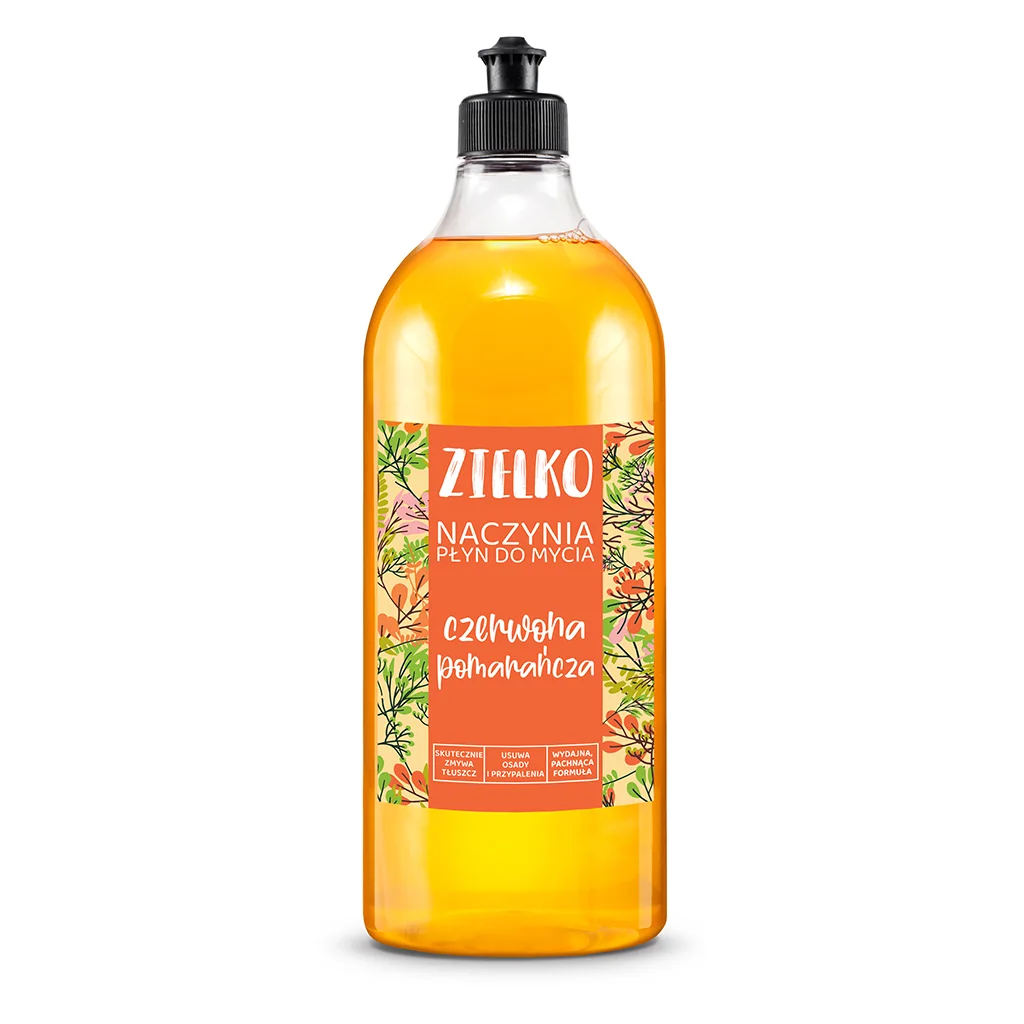 ZIELKO Płyn do mycia naczyń CZERWONA POMARAŃCZA 1l